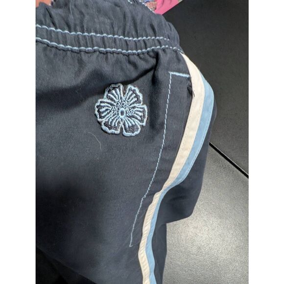 Green Tea Navy Blue Full-zip Hooded Windbreaker and Jogger Set Women's Size XL - Picture 9 of 11